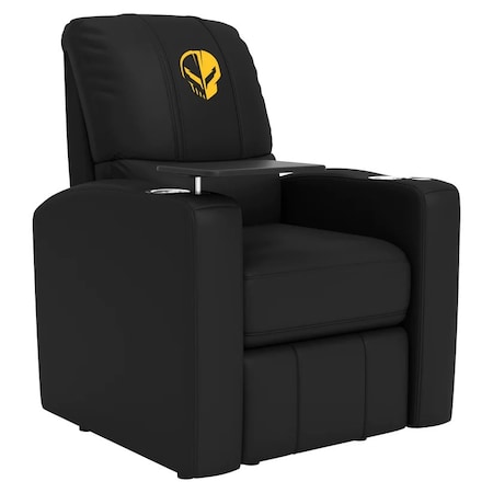 Dreamseat Stealth Power Plus Recliner with Corvette Jake Symbol Yellow Logo XZ520823901CDSMHTUSBBLK-PSGMC61105